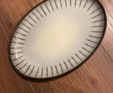 Vintage Denby oval plate