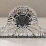 Tyrone Crystal Mantel Clock Image 3