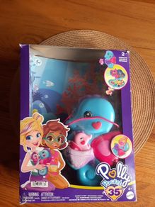 Polly pocket Daddy&me seahorse purse sac surprises