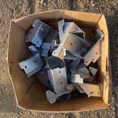 16 x galvanised rafter ridge ties