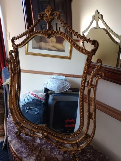 Brass Mirror
