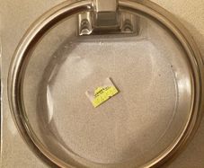 Gold Colour Towel Ring. (New)