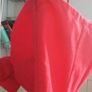 BNWT Trapeze strapless red midi dress with bow Image 3