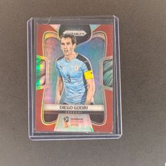 Diego Godin Red Prizm world cup 2018