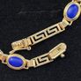 14ct Gold Lapis Lazuli Bracelet Image 4