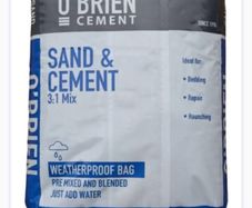 Sand and Cement 13 bags Unused Unopened