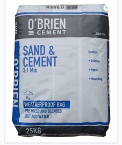 Sand and Cement 13 bags Unused Unopened