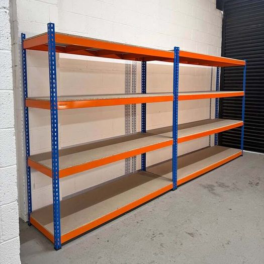 Rivet Longspan Shelving / Racking For Sheds Garages Workshops