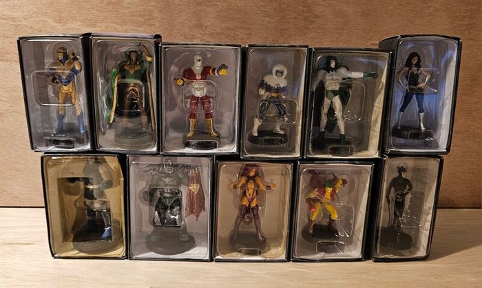 Lot Of (11) DC Lead Figurines As New Never Removed From Their Boxes 2 Of Them Are Specials (Price Below  Or Nearest Offer)
