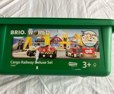 Brio world cargo railway deluxe set