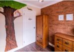 Nursery wardrobe and chest of drawers