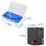 Painting Tattoo Manicure Airbrush Air Compressor Kit Gravity Feed Cake Spray Model Air Brush Nail Tool Set 100-250V Image 7