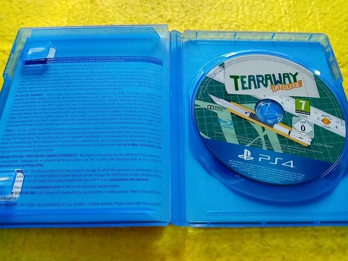 Tearaway Unfolded PlayStation 4 ps4 Games Original