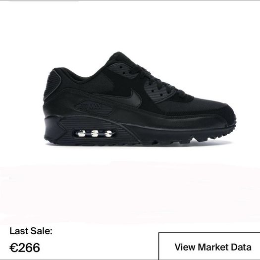 Nike Air Max 90 All Black Retro