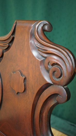 Victorian Mahogany Hall Chairs