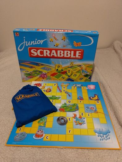 Junior Scrabble Classic 2 In 1 Board Game
