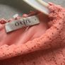 Ladies Oasis orange Dress. Size S/ 8 Brand New Image 3