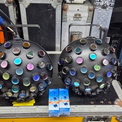 2 Soundlab Mushroom Lights