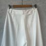 ba&sh Ivory White Wide Leg Tailored Trousers Size 1 S Image 6