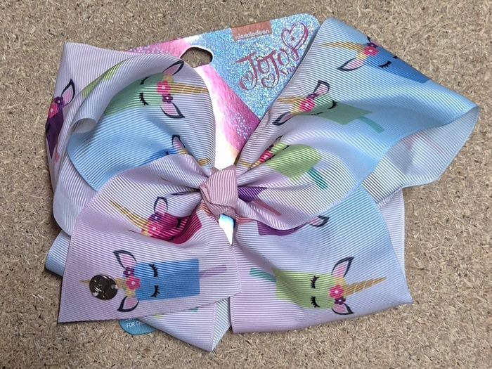 JoJo Siwa Signature Large Unicorn Popsicle Bow