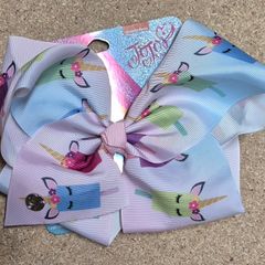 JoJo Siwa Signature Large Unicorn Popsicle Bow