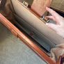Vintage Leather Briefcase Image 6