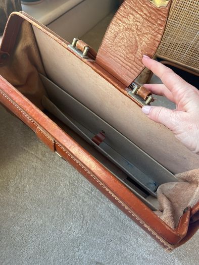 Vintage Leather Briefcase