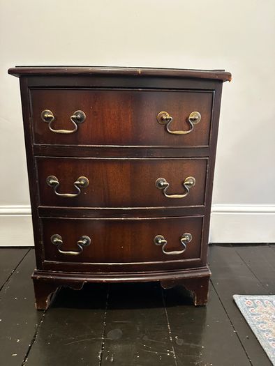 Antique, 3 drawer locker