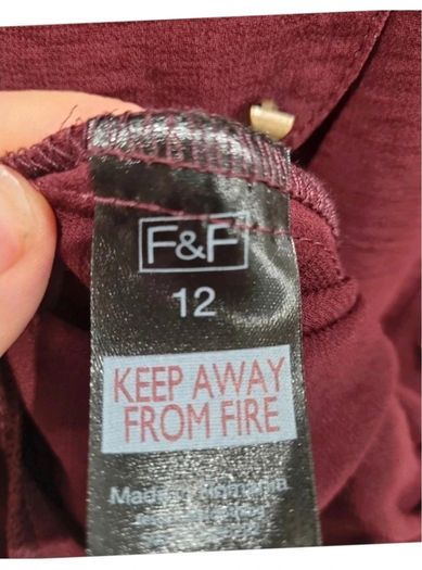 F&F Long Sleeve Top Size 12