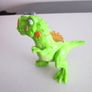 Smashers Mini light Up  Dino Series 4 by Zuru Green T- rex Image 2