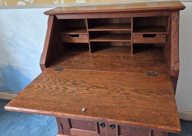 Bureau, Oak, Vintage