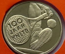 Centenary Lawn Tennis 1999 vintage Dutch ecu coin & stamp cover