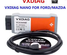 Vxdiag Vcx Nano For Mazda / Ford Usb Obd2 Auto Car Diagnostic Tool 2 In 1 For Mazda V112 V125 Obdii
