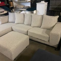 cream corner sofa