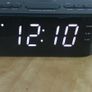 Groov-E FM Alarm Clock Radio with USB & Wireless Charging - Black | GVWC06BK Boxed Image 4