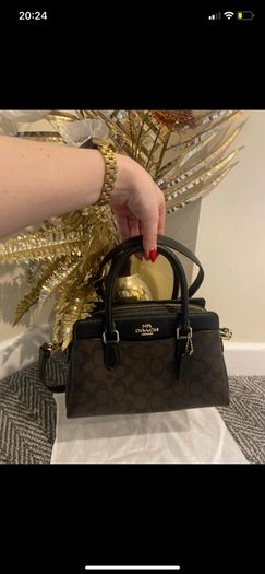 Coach Darcie Carryall mini tote.