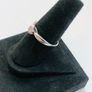 Vintage 9ct White Gold Diamond Solitaire Engagement Ring Image 8