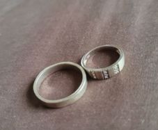 couple wedding rings