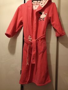 Posh pooch girls dressing gown Dunnes