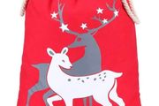 Christmas Santa Sacks,Large Canvas Christmas Gift Bags with Classic Pattern,19.5" 27.5" Reusable Best Gift Bags for Party Decoration MULTIPLE STYLES (FREE POSTAGE)