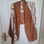 Large leopard print scarf Image 3