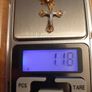 New 10k gold cross and chain beautiful detail Image 10