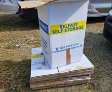 Cardboard boxes