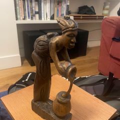 Wooden african scultpure