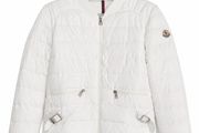 Moncler Womens Zip-front Bomber Jacket - Size 8