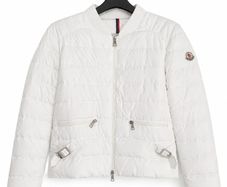 Moncler Womens Zip-front Bomber Jacket - Size 8