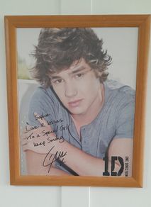Liam Payne - 1D - Signed/Autograph & Framed Picture