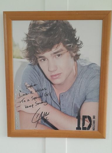 Liam Payne - 1D - Signed/Autograph & Framed Picture
