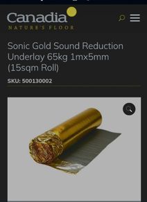 underlay soundproofing