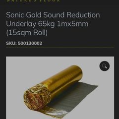 underlay soundproofing